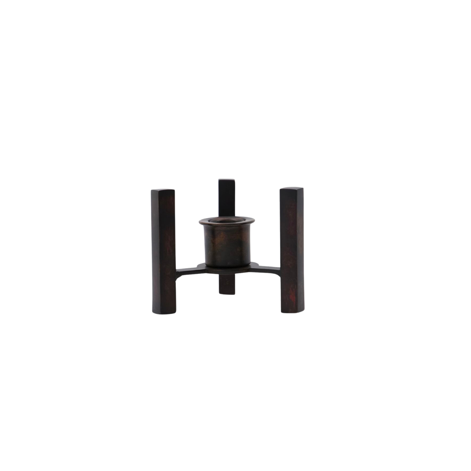 Candle Holder Antique Iron